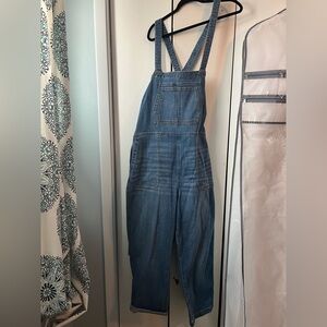 Duluth Trading Co Blue Denim Jumpsuit